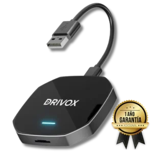 Drivox Play - Adaptador Inalámbrico para Carplay/Android Auto